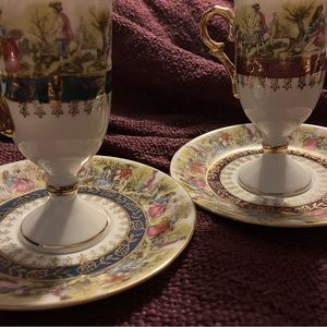 Vintage Arnat porcelain creations.